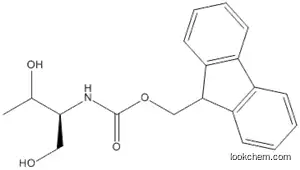 Molecular Structure of 920277-09-4 (Carbamic acid, N-[(1S)-2-hydroxy-1-(hydroxymethyl)propyl]-,9H-fluoren-9-ylmethyl ester)